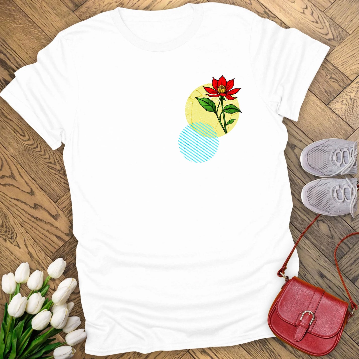 Holy, birth month december flower T-shirt