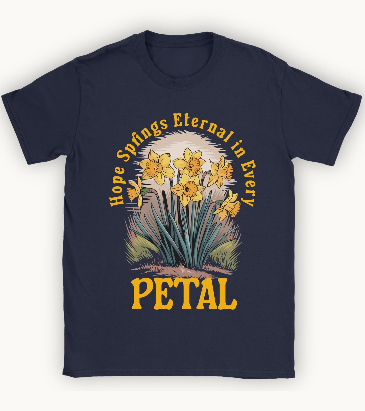 Hope springs eternal in every patel t-shirt.