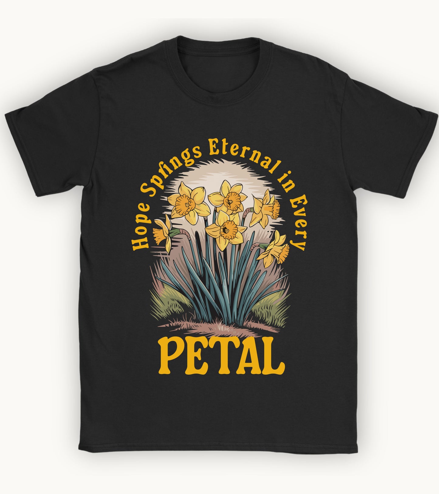 Hope springs eternal in every patel t-shirt.