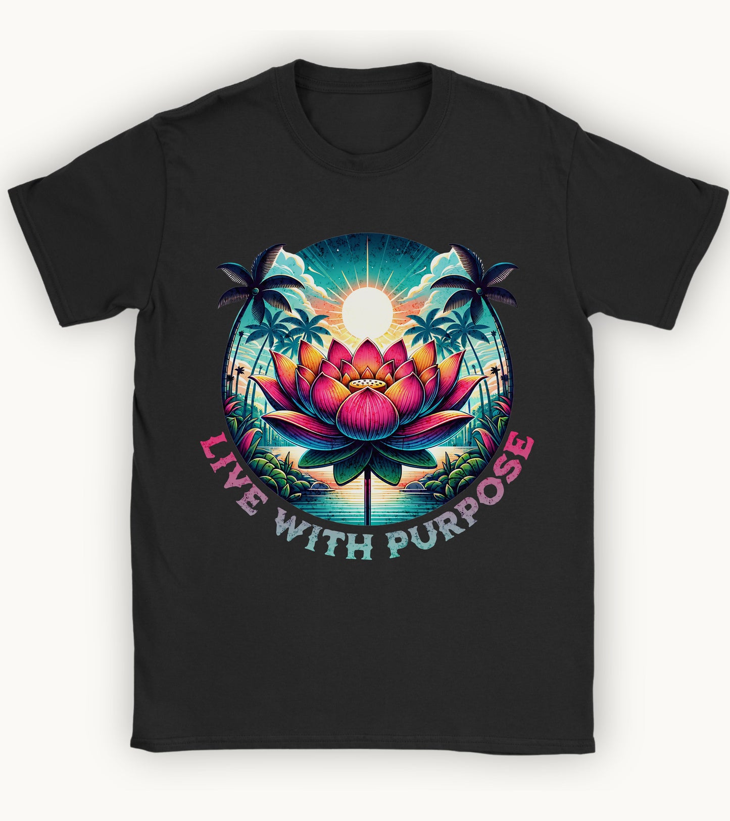 Live with purpose t-shirt.