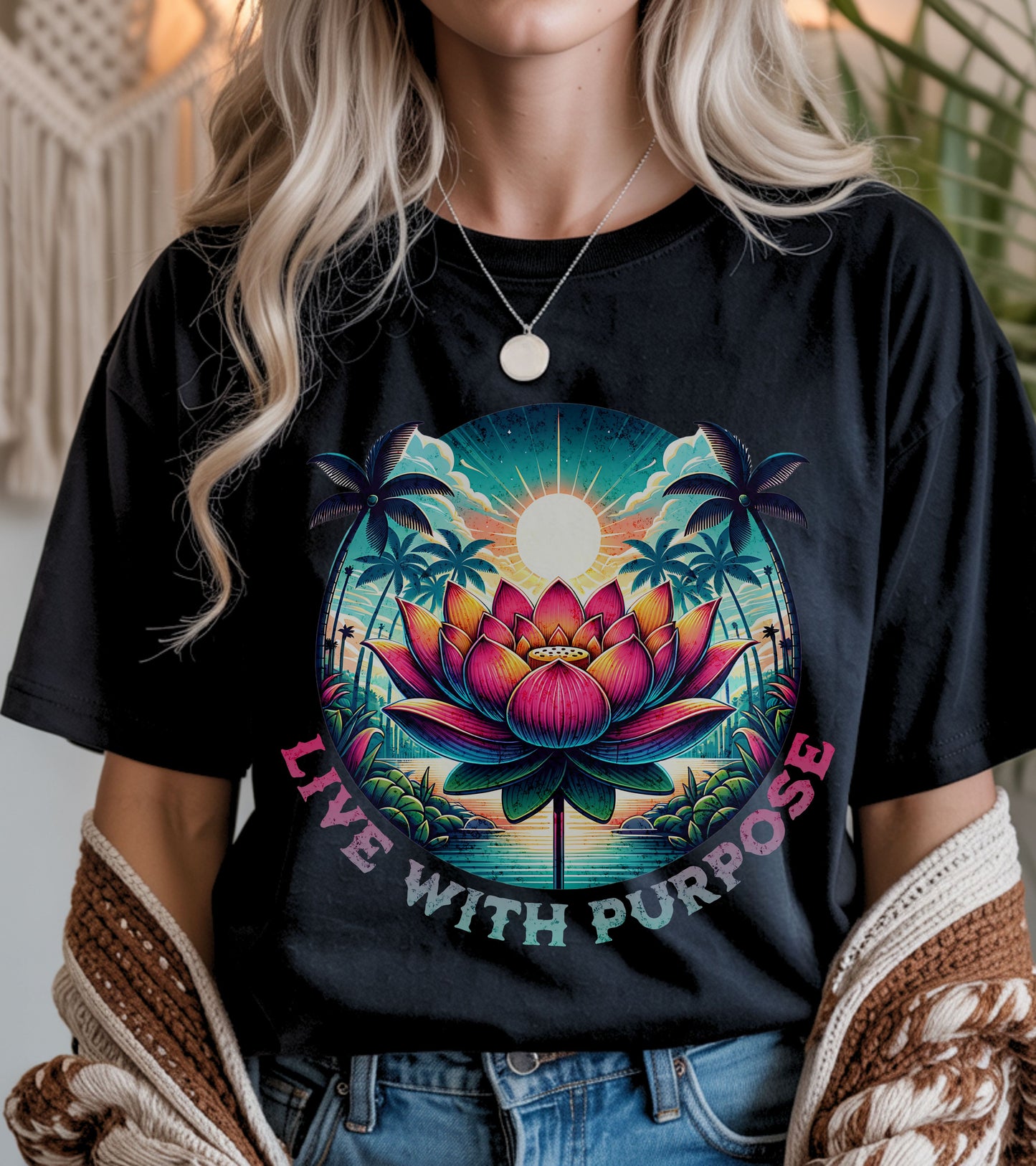 Live with purpose t-shirt.