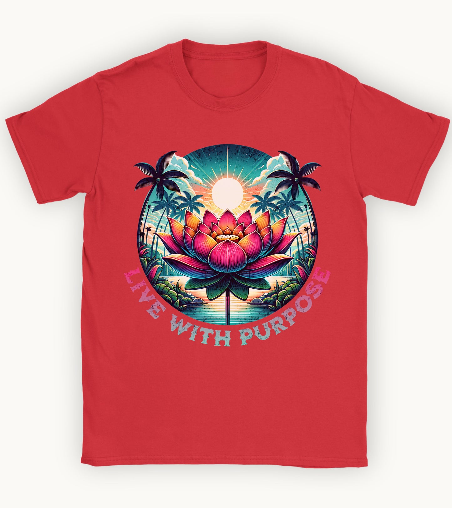 Live with purpose t-shirt.