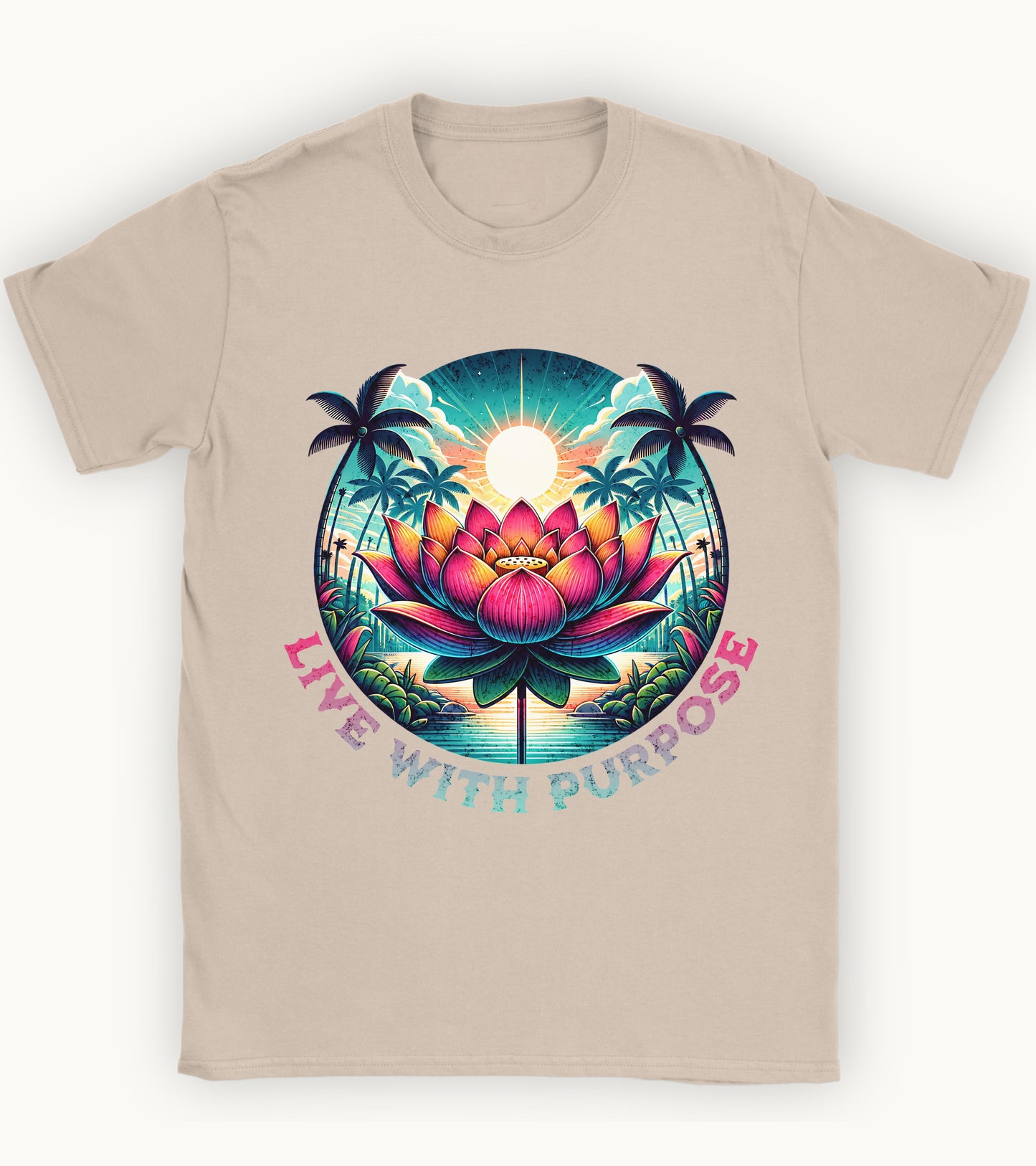 Live with purpose t-shirt.