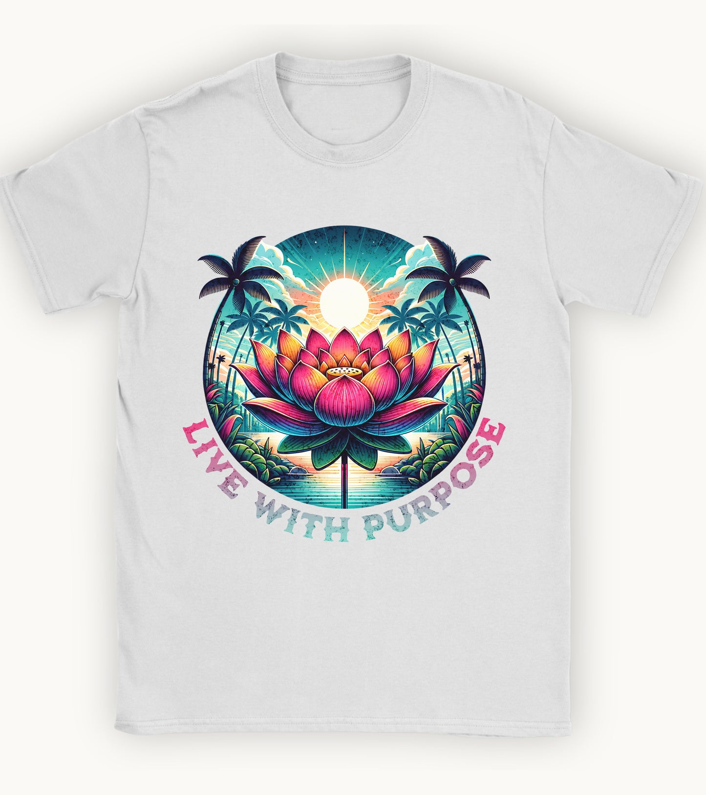 Live with purpose t-shirt.