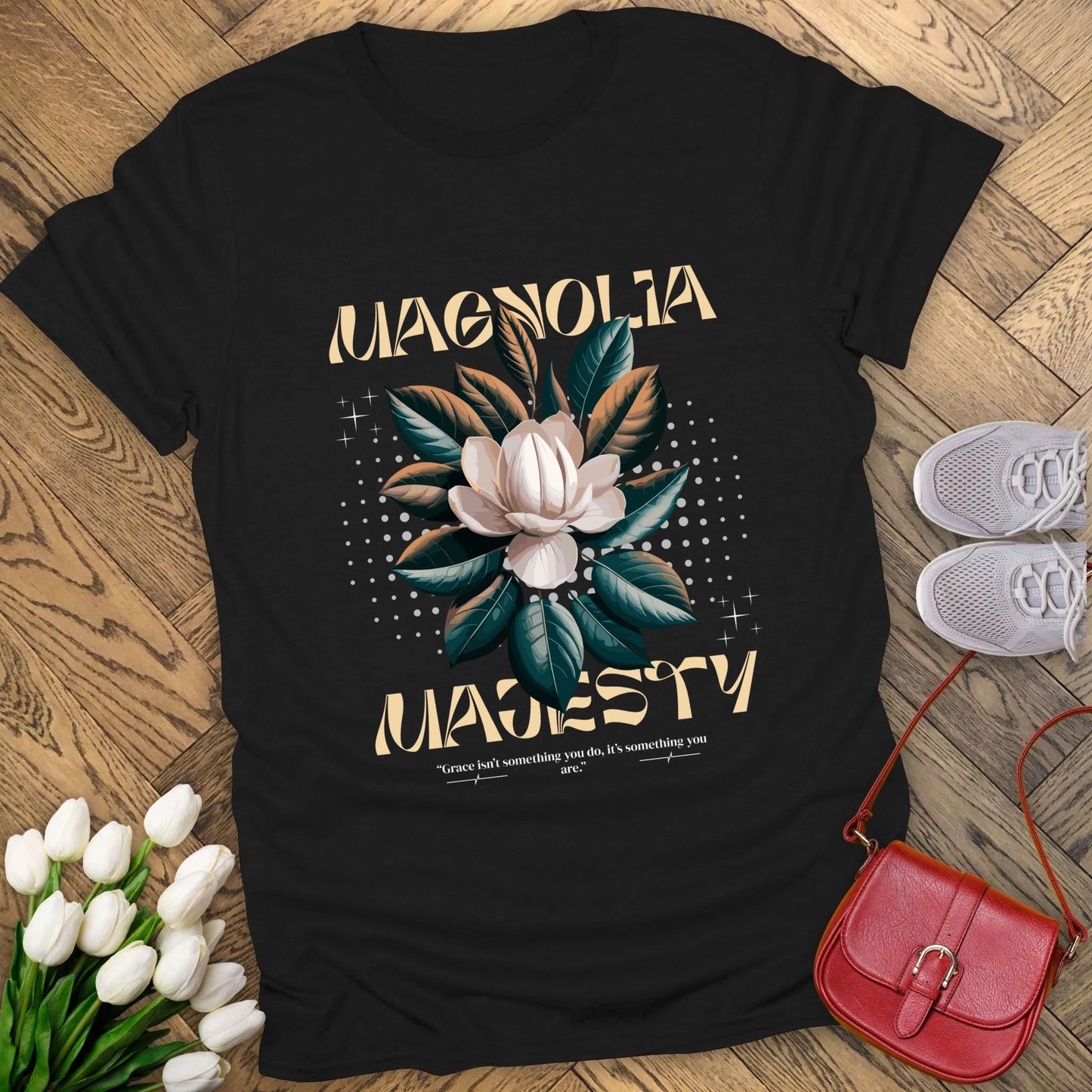Magnolia Majesty t-shirt.