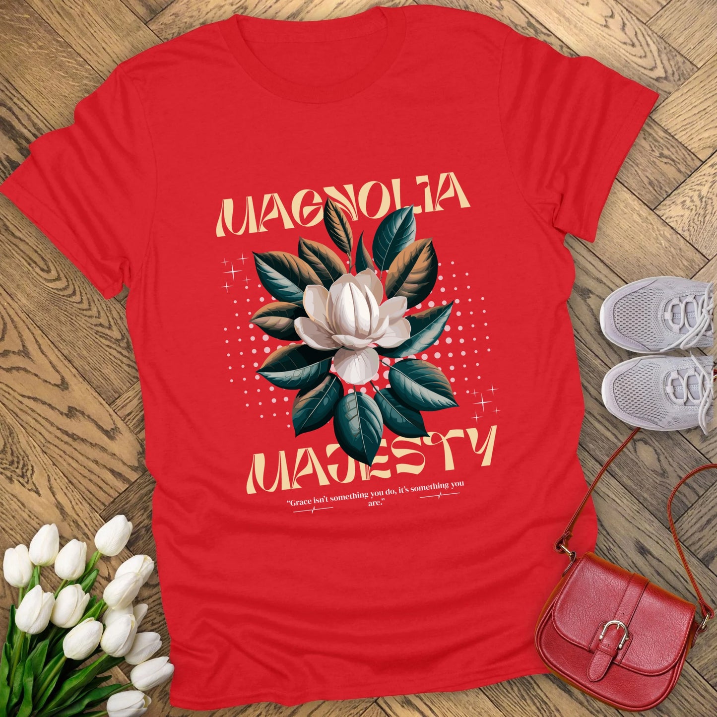 Magnolia Majesty t-shirt.