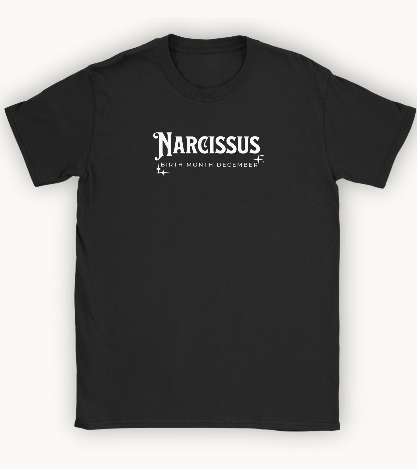 Narcissus, birth month December flower T-shirt