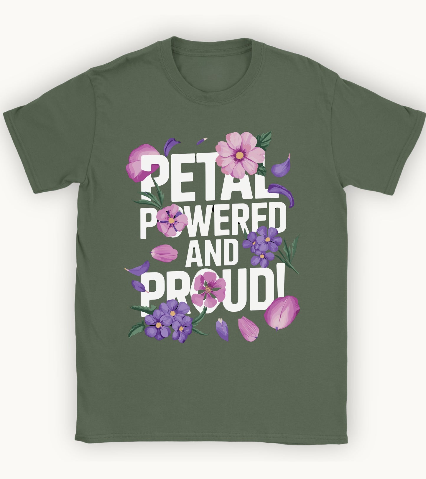 Petal powered and proud.