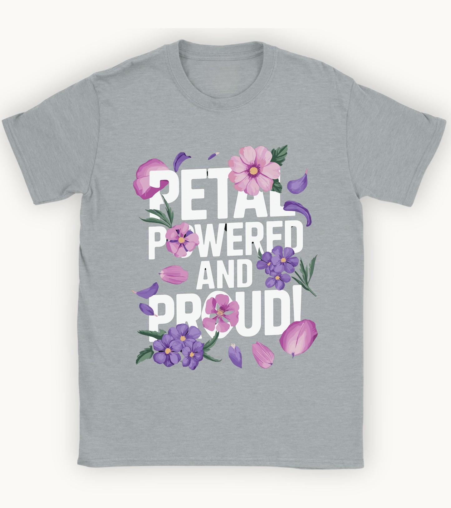 Petal powered and proud.