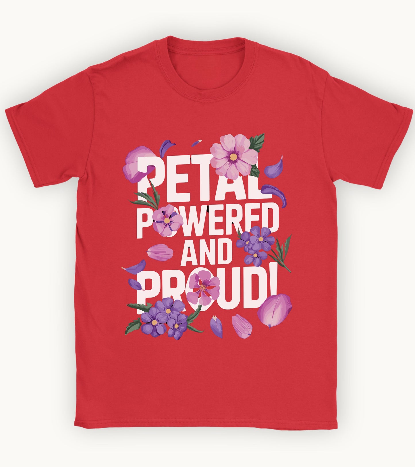 Petal powered and proud.
