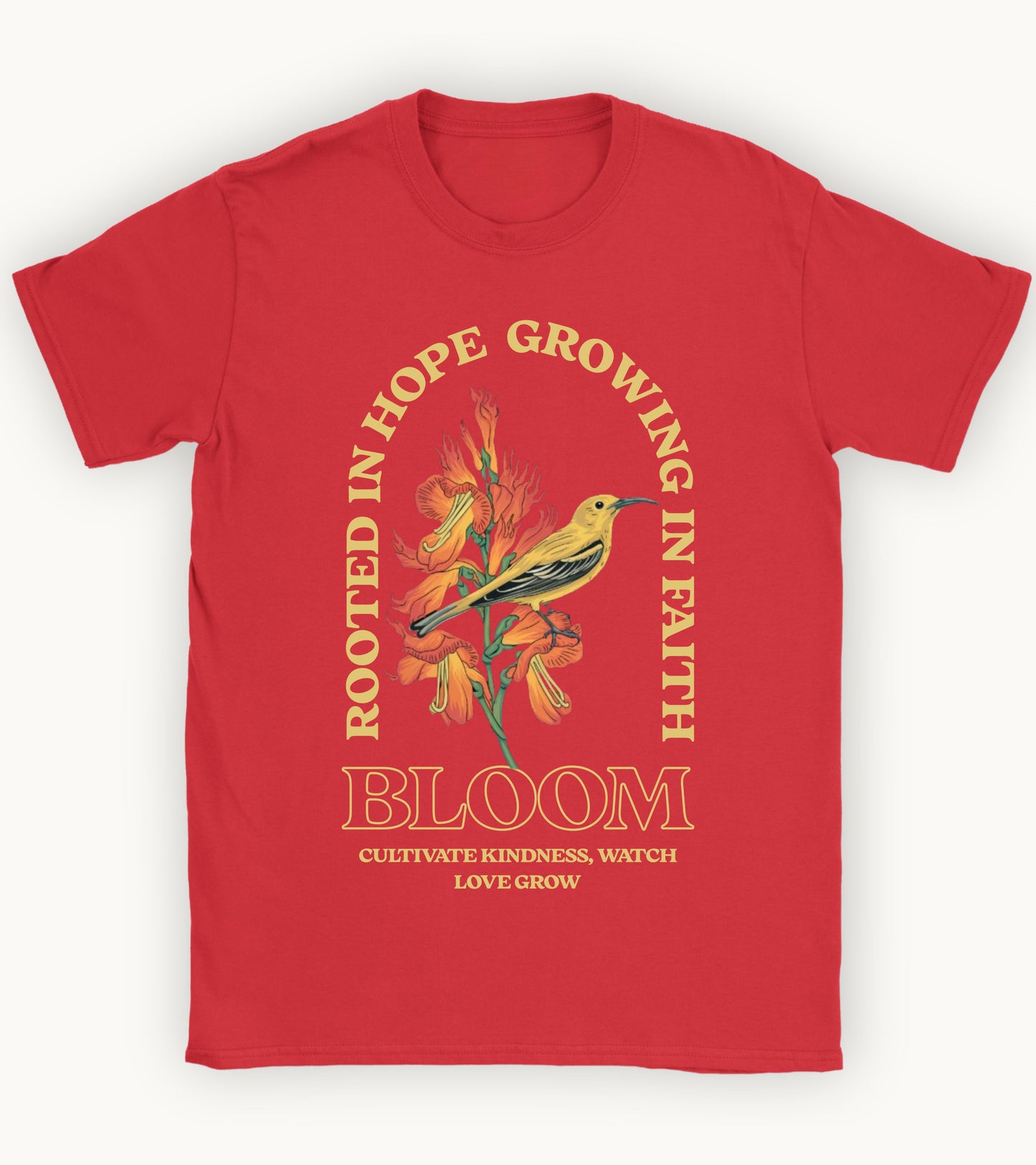 Rooted in hope t-shirt.