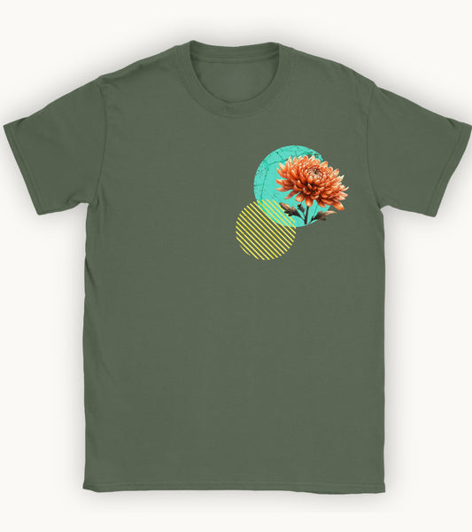 Chrysanthemum, birth month November flower T-shirt