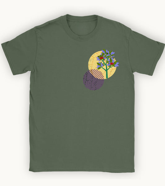 Primrose, birth month february flower T-shirt.