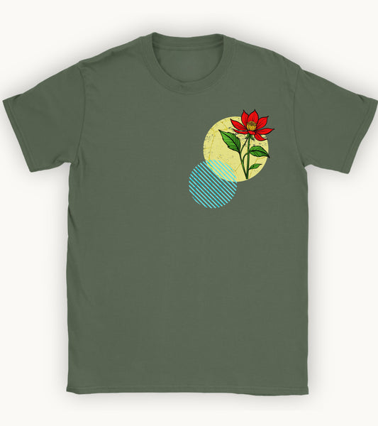 Holy, birth month december flower T-shirt