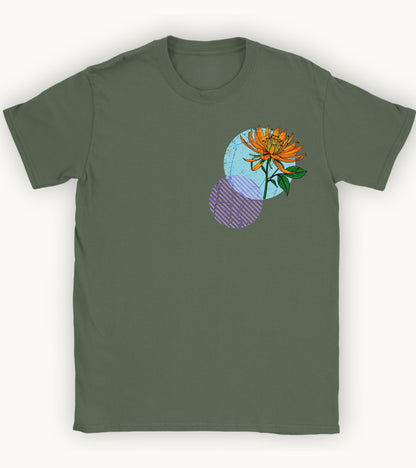 Honey Suckle, birth month june flower T-shirt