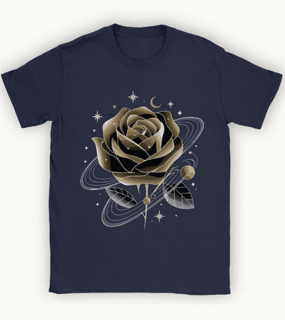 Celestial flower T-shirt.