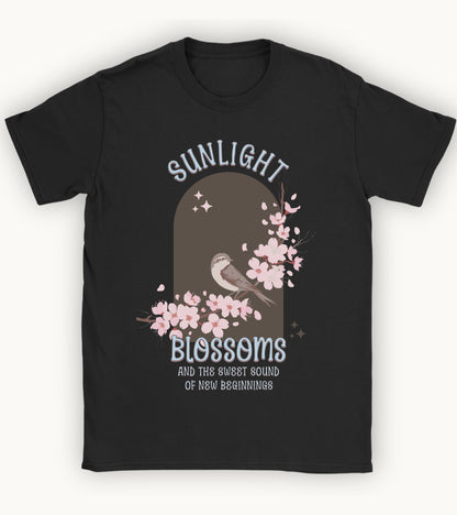 Sunlight Blossoms t-shirt.