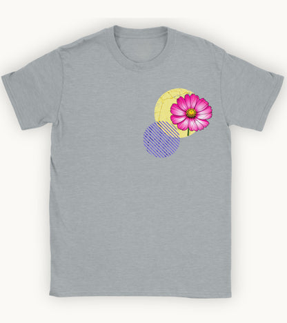 Cosmos, birth month October flower T-shirt