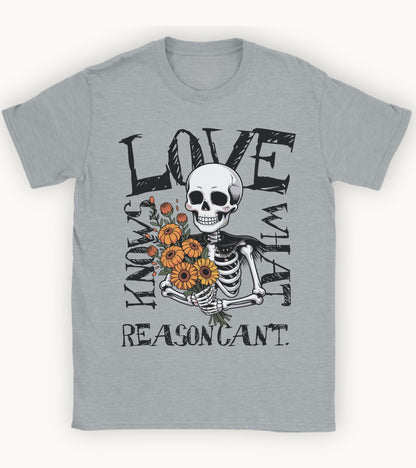 Love knows what T-shirt.