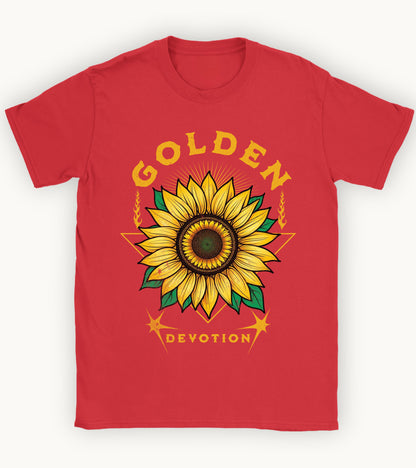 Golden Devotion T-shirt.