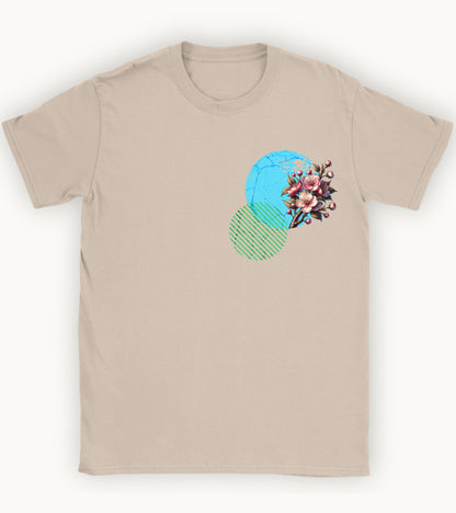 The Hawthorn, birth month May flower T-shirt.