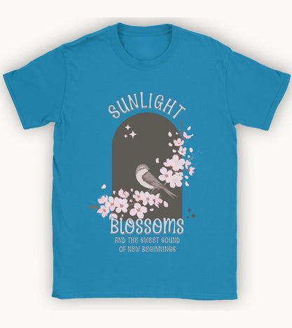 Sunlight Blossoms t-shirt.
