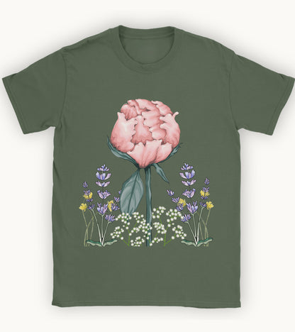 Peony Whisper T-shirt