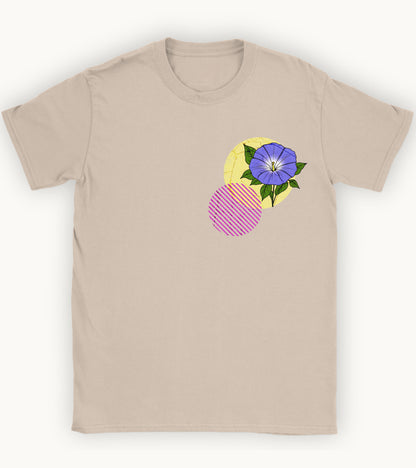 Morning Glory, birth month september flower T-shirt