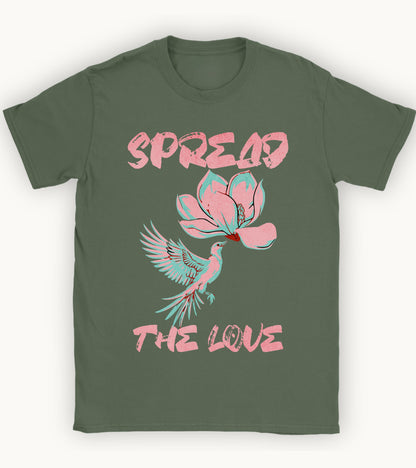 Spread the love t-shirt.