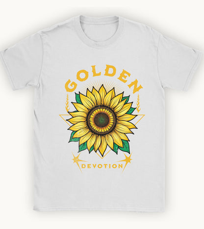 Golden Devotion T-shirt.