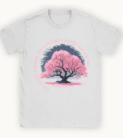 Cherry blossom t-shirt.