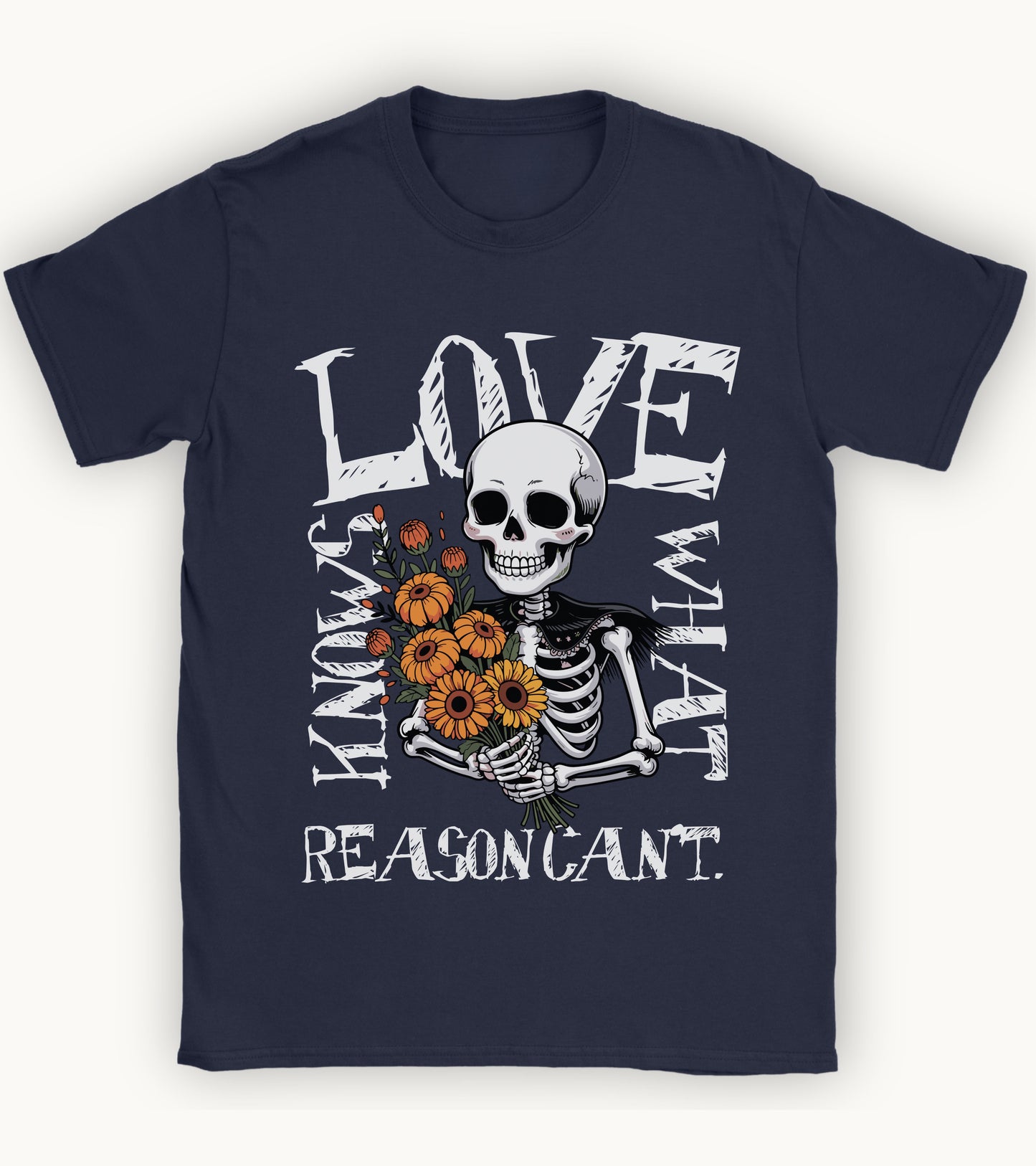 Love knows what T-shirt.