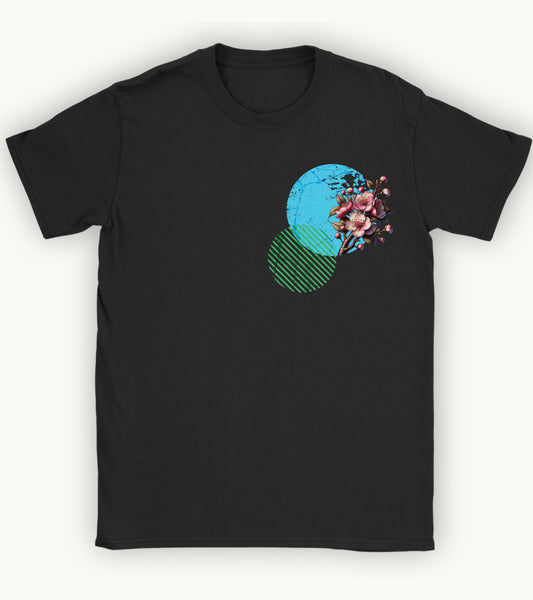 The Hawthorn, birth month May flower T-shirt.