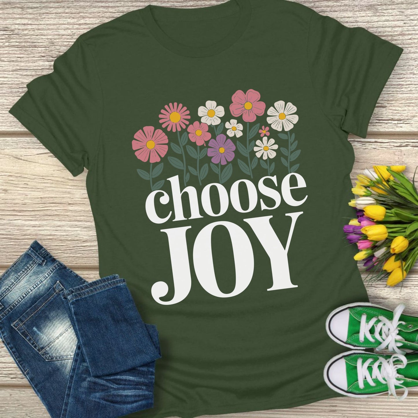 Choose joyl floral t-shirt.