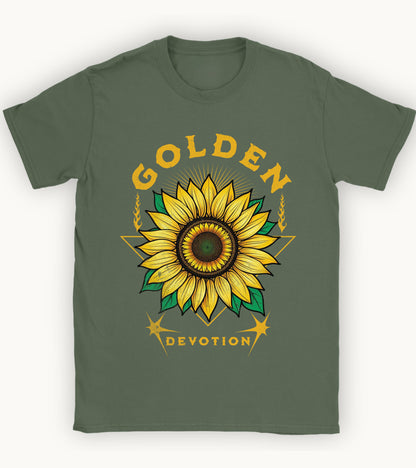Golden Devotion T-shirt.