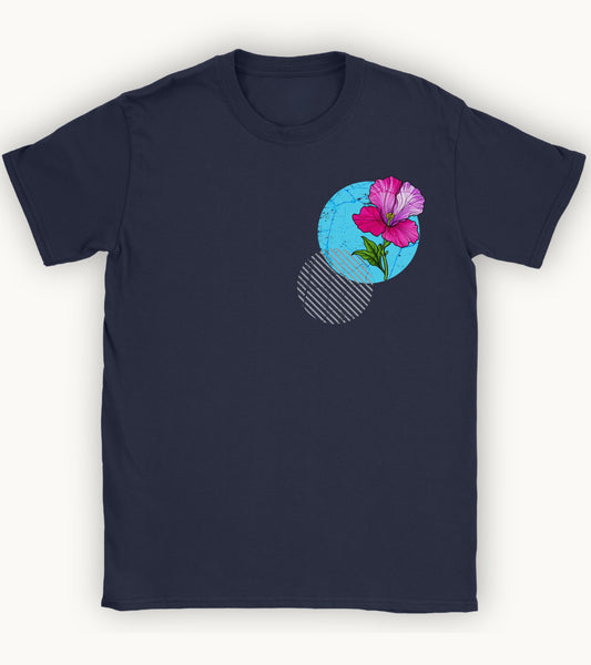 Sweet Pea, birth month April flower T-shirt