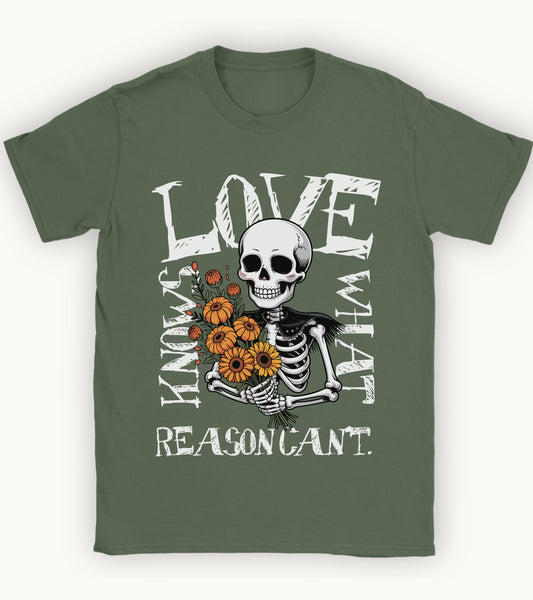 Love knows what T-shirt.
