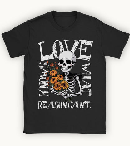 Love knows what T-shirt.