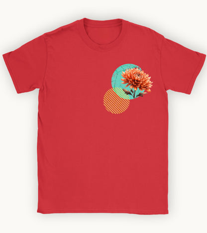 Chrysanthemum, birth month November flower T-shirt