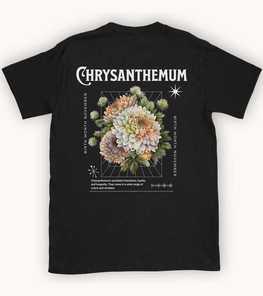 Chrysanthemum, birth month November flower 2 T-shirt