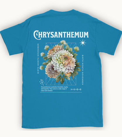 Chrysanthemum, birth month November flower 2 T-shirt