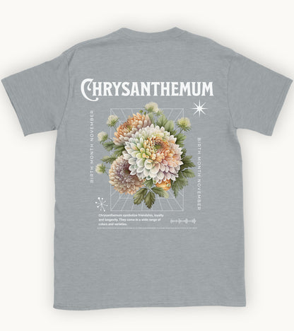 Chrysanthemum, birth month November flower 2 T-shirt