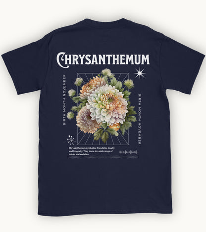 Chrysanthemum, birth month November flower 2 T-shirt