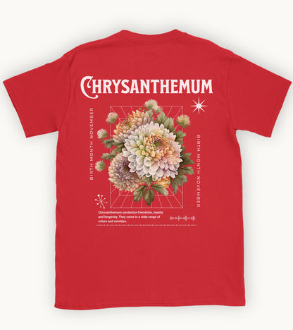 Chrysanthemum, birth month November flower 2 T-shirt