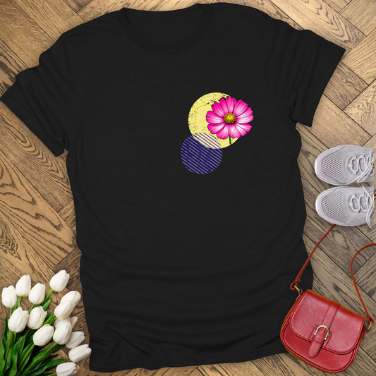 Cosmos, birth month October flower T-shirt
