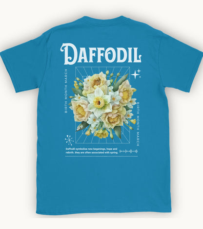 Daffodil, birth month march flower T-shirt
