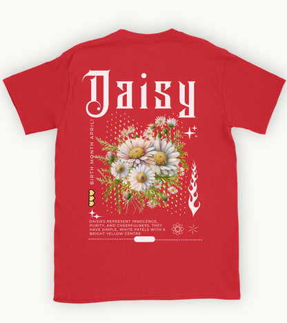 Daisy, Birth month April flower T-shirt