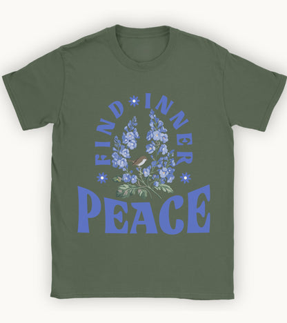 Find inner peace t-shirt.