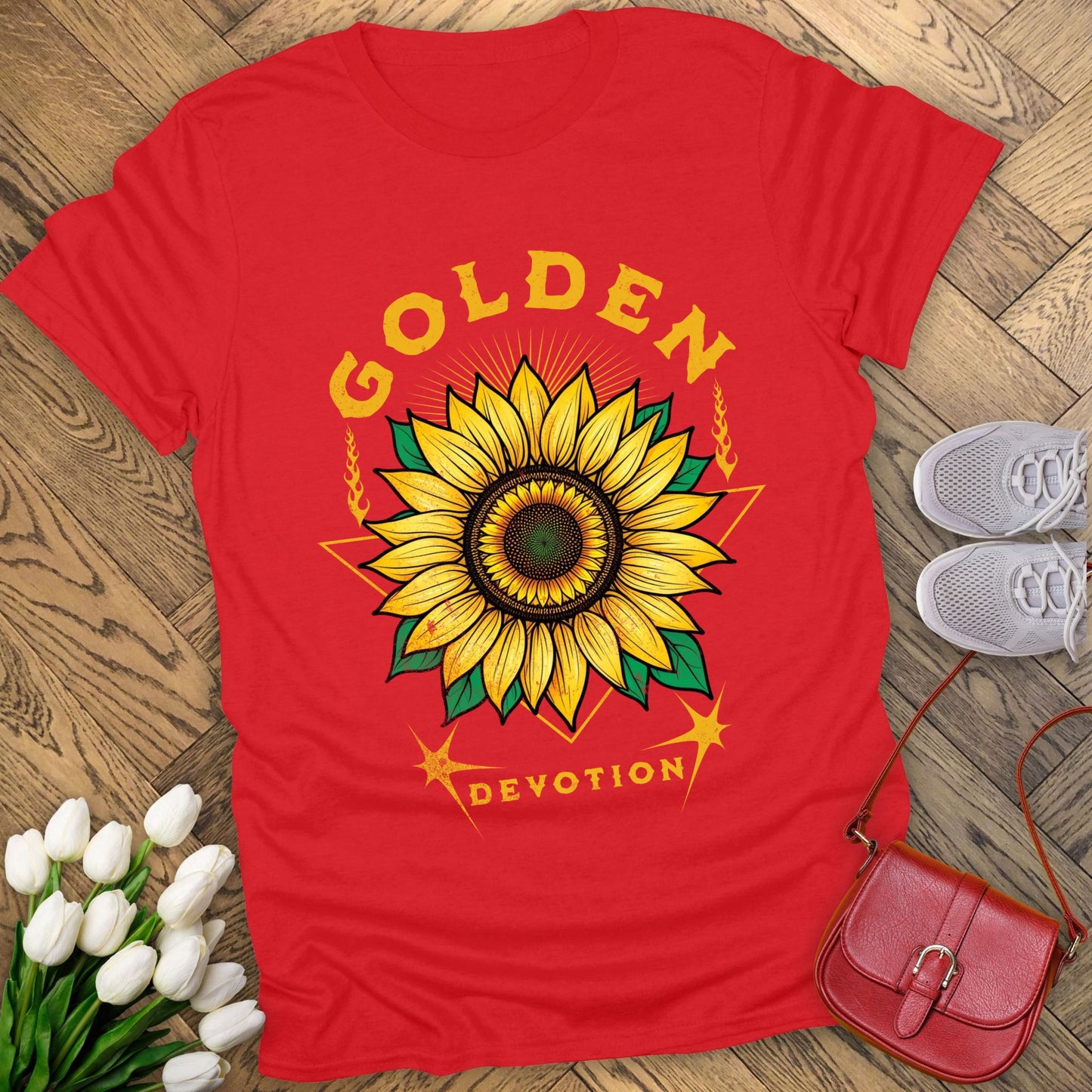 Golden Devotion T-shirt.