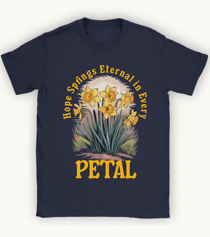 Hope springs eternal in every patel t-shirt.